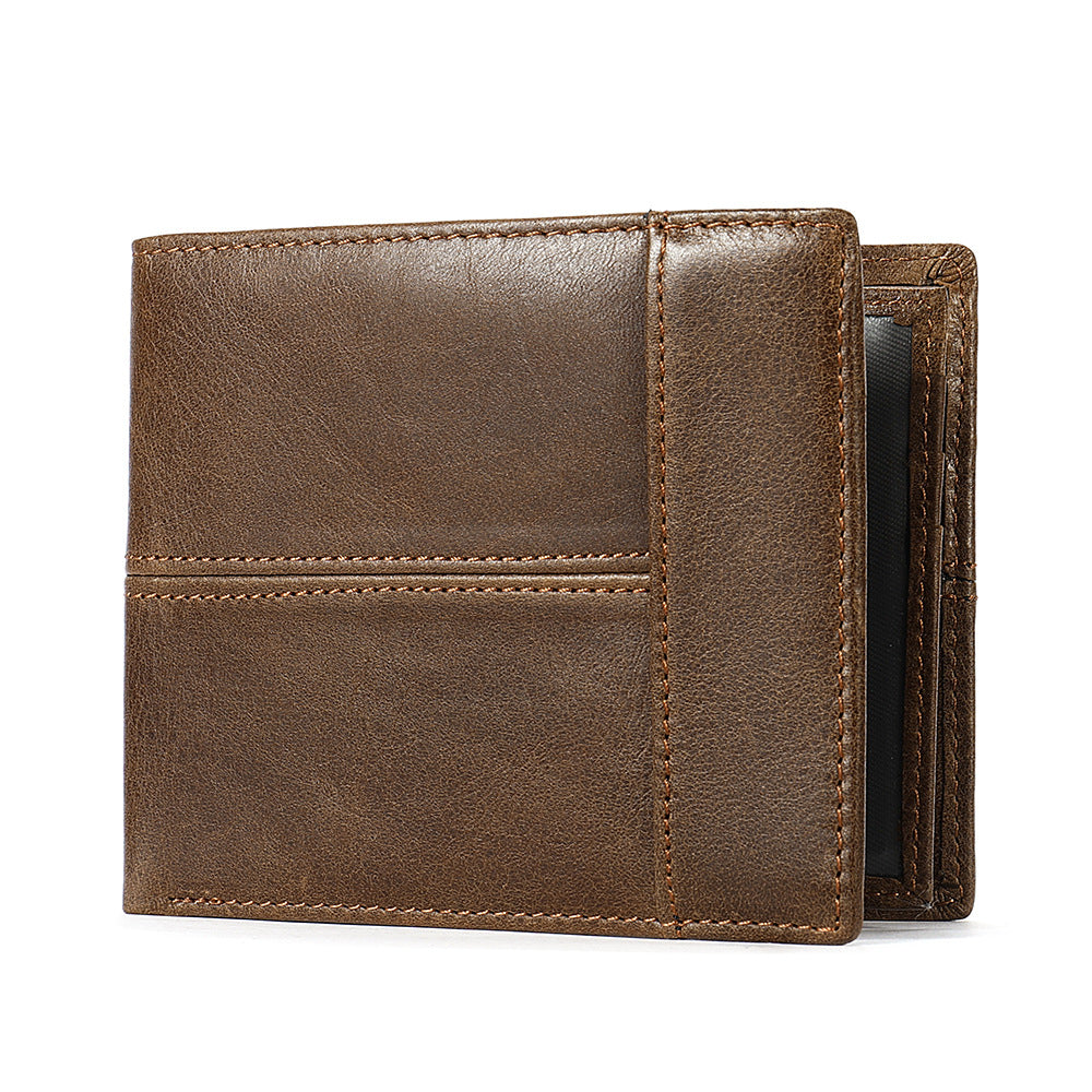 Leathario Genuine Leather Wallet for Men,Premium Mens Wallet, Card Holder Wallet for Men, Coin Purse