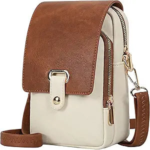 Leathario Crossbody Bag for Women,Phone Purse, Womens Crossbody Phone Bag