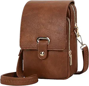 Leathario Crossbody Bag for Women,Phone Purse, Womens Crossbody Phone Bag