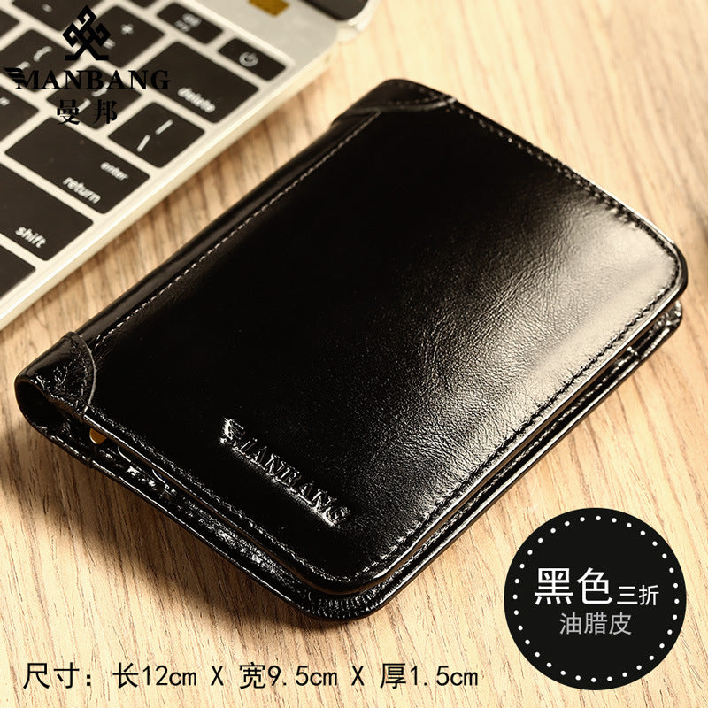 Leathario Genuine Leather Wallet for Men,Premium Mens Wallet, Card Holder Wallet for Men, Men's Coin Purse